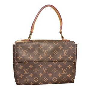Louis Vuitton Cluny Top Handle Monogram Brown Bag